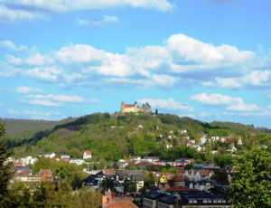 Blick von der Hochschule über Coburg